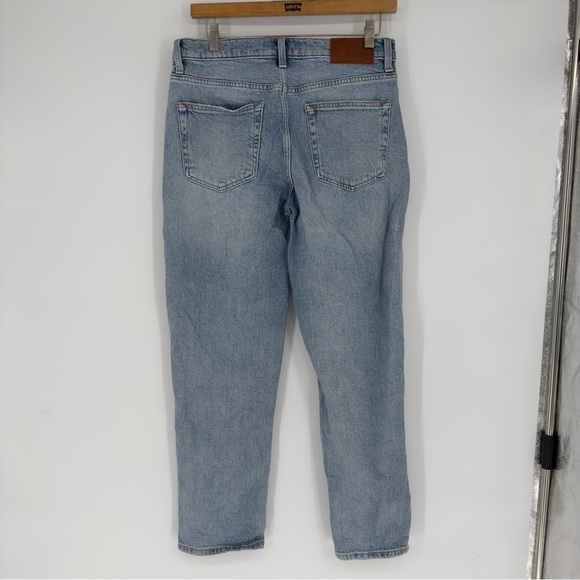 Lucky Brand Legend Mid Rise Boy Relaxed Straight Leg Patchwork Jeans 4/27 - Picture 6 of 8